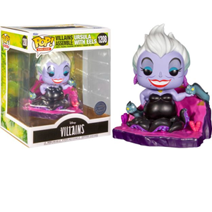 اکشن فیگور اسپشیال 9 سانتی فانکو پاپ اورسولا همراه با مارماهی ها مدل Funko POP - Disney Villains - Ursula with Eels - Exclusive _اسباب بازی